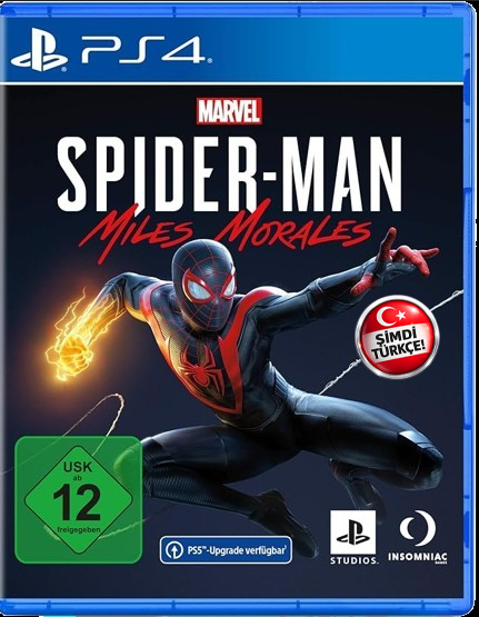 [PS4]  Marvels Spider-Man Miles Morales - CUSA17776-EUR  Türkçe Yama