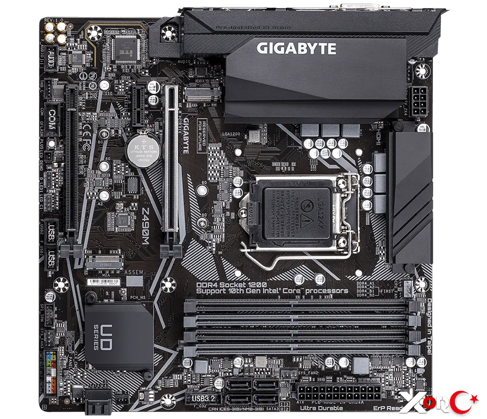 GIGABYTE Z490M REV 1.0 Şema Dosyası İndir